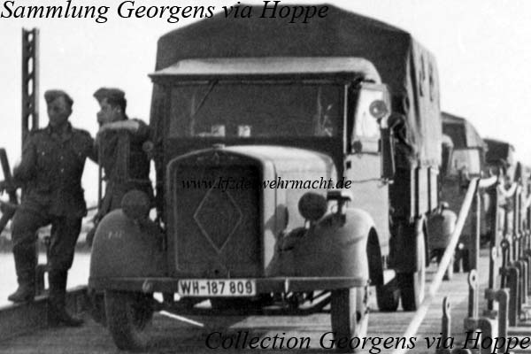 Borgward L 2000 t-mil WH-187809, Georgens via Hoppe