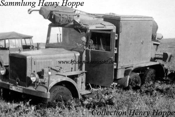 E-Diesel Kfz 311 Funkmast WL-298466, Sommer 1942, Hoppe