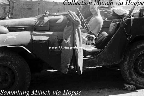 GAZ 64 Jeep Beute, 46 ID, Mnch via Hoppe