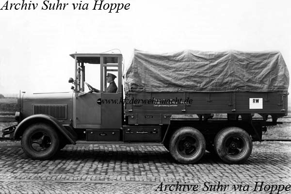 Henschel 33 D1 früh Prototyp für RW, Suhr via Hoppe