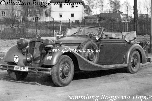 Horch 853 A Cabrio, IIH-42553 WH, 18-04-41, Rogge via Hoppe