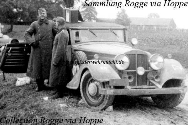 Horch 8 Typ 780 Cabrio, Rogge via Hoppe