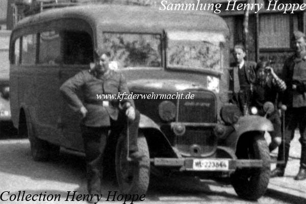 Kom Opel Blitz 2,5 t WL-223844, Westen 1940, Hoppe