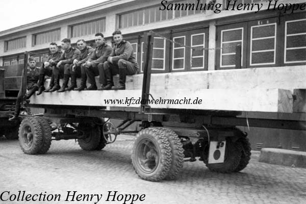 Langholz-Anhänger bei WH, Hoppe