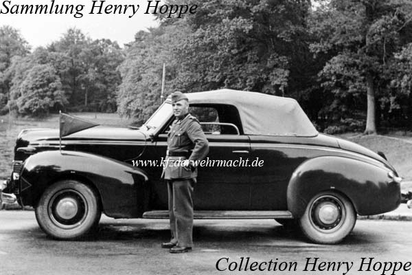 Mercury Model 1939 Cabrio, Hoppe