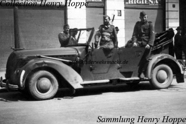 Umbau Opel Admiral Kübel -1-, Hoppe