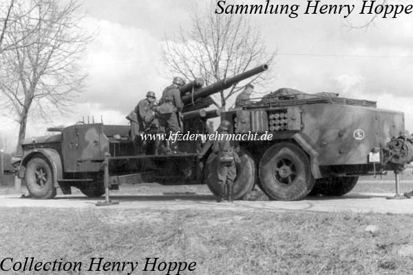 Vomag 7 OR 660 mit 8,8cm-Flak 18 (Sf), Sammlung Hoppe