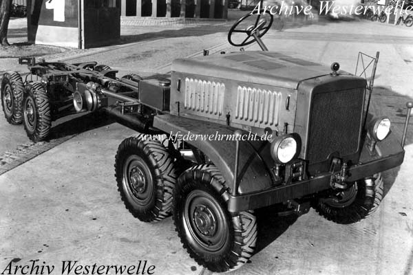 m gl Lkw 4t 8x8 Fahrgestell (MAN), Archiv Westerwelle